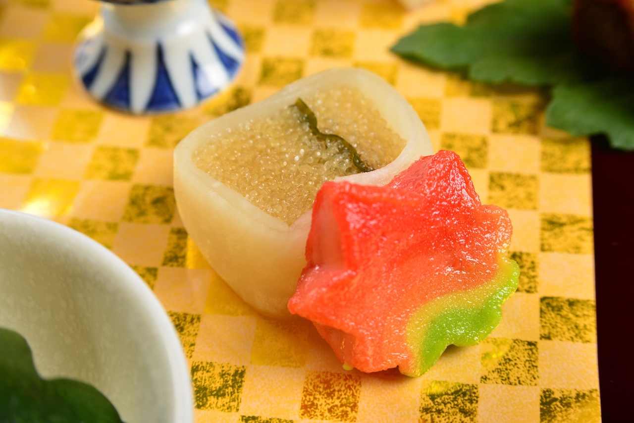 子持ち昆布奉書巻き